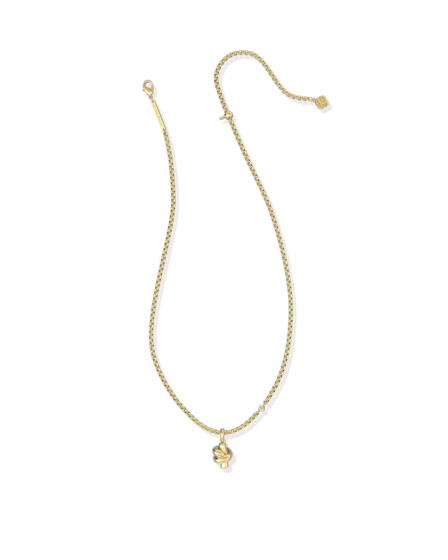 Parker Knot Short Pendant Necklace - KS
