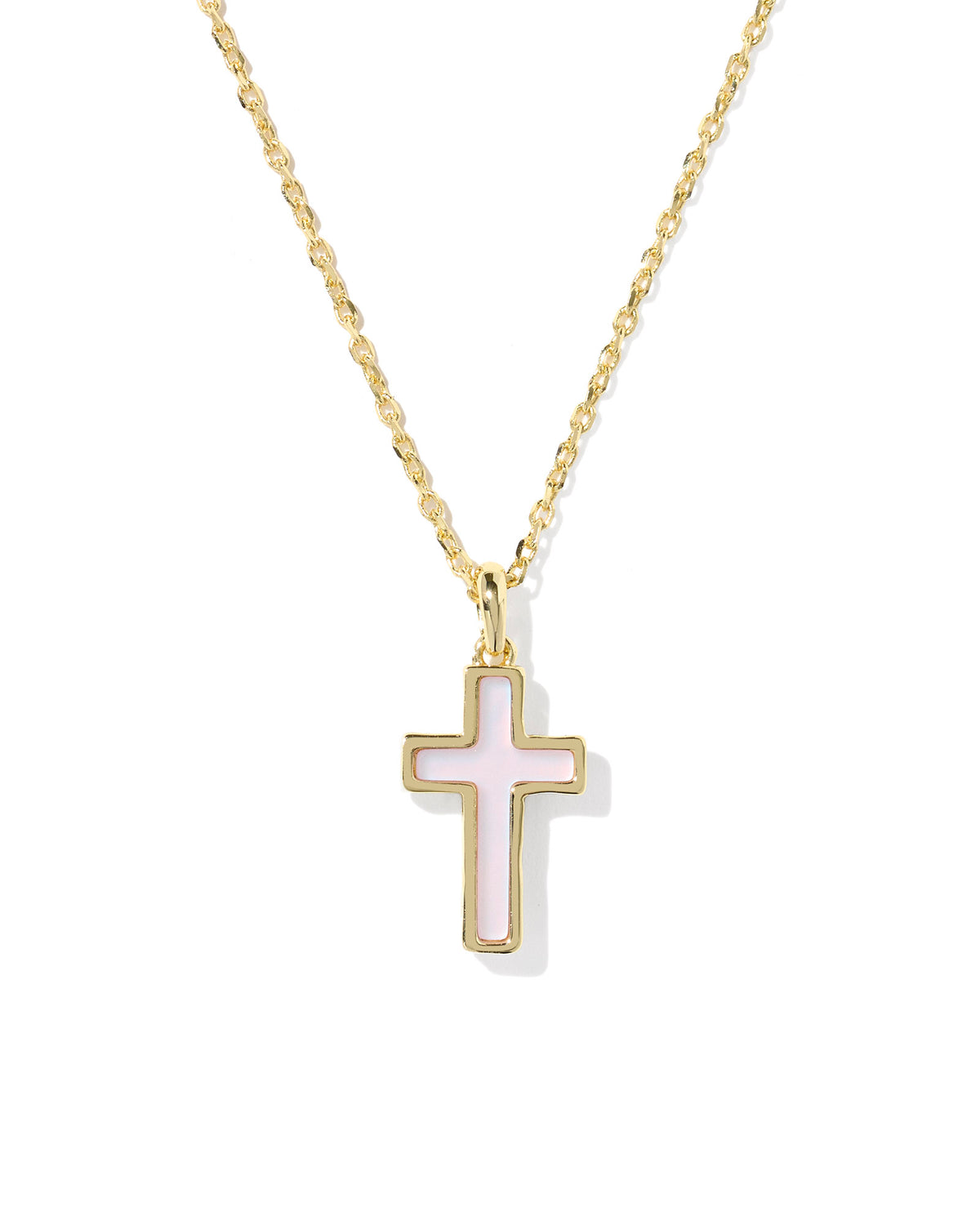 Cross Pendant Necklace Matte - KS