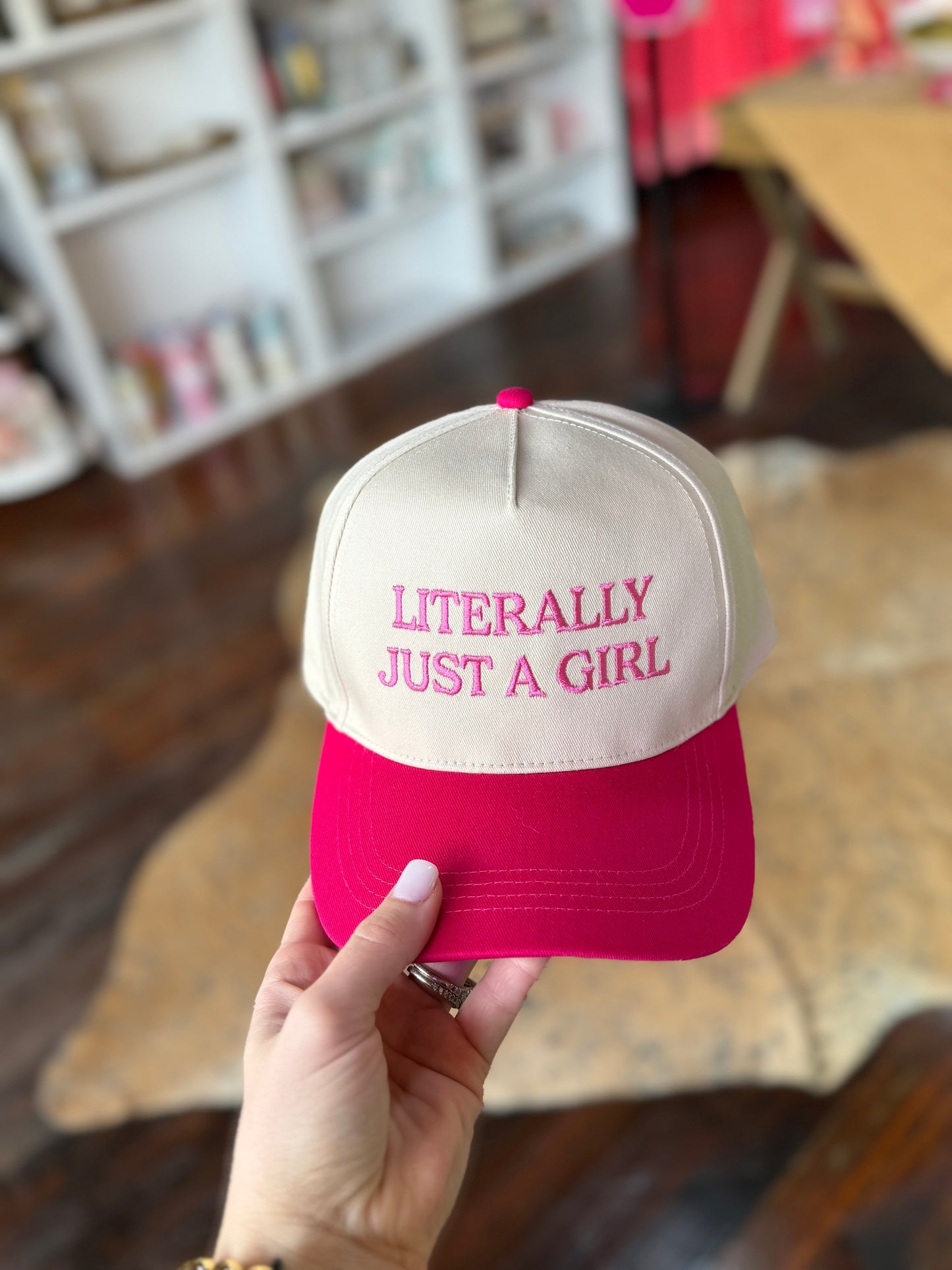 Literally Just A Girl Trucker Hat