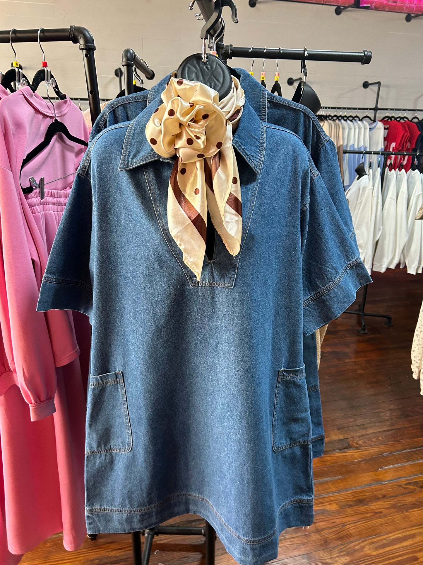 Rhode Denim Dress