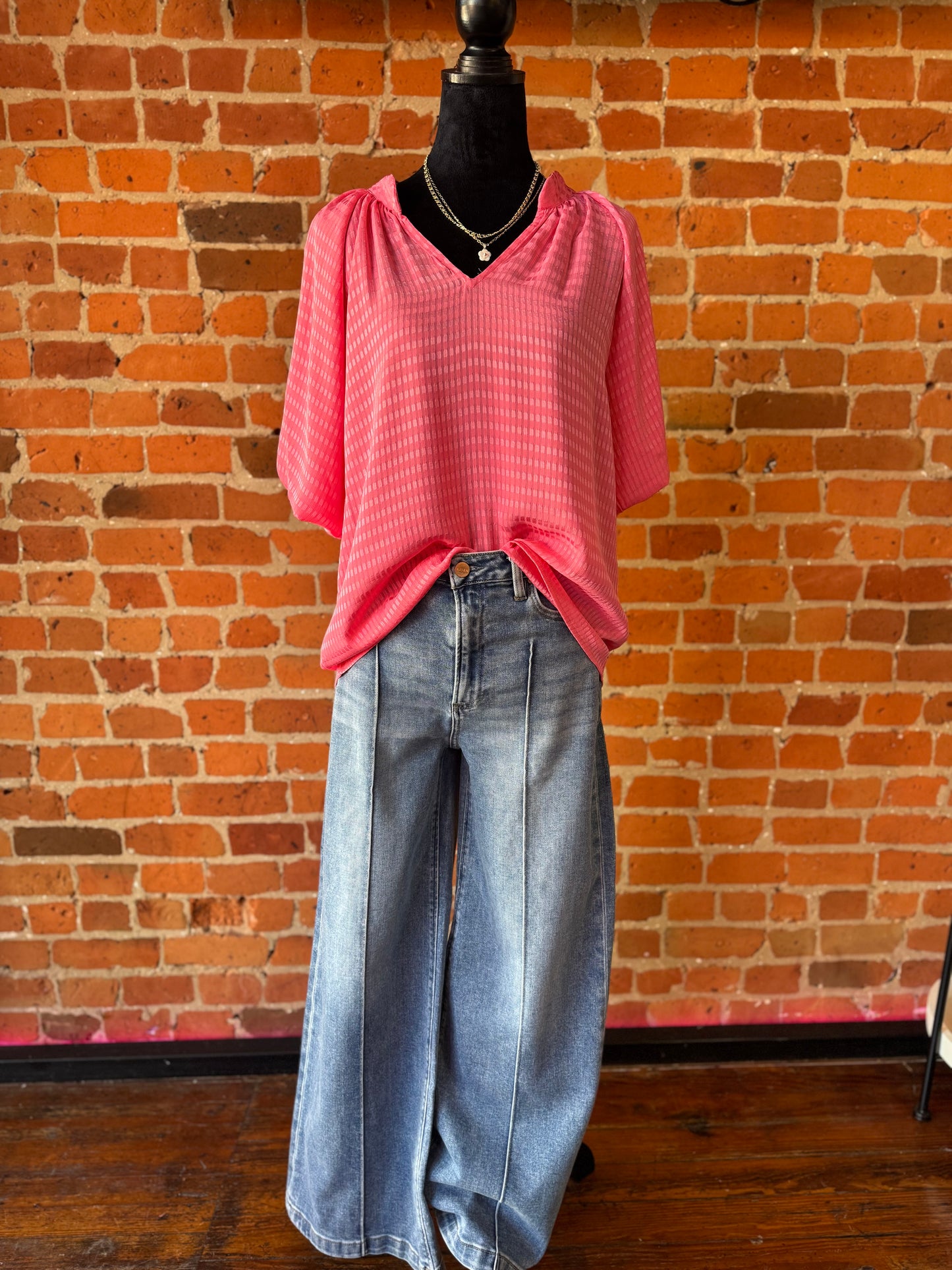 Peony Pink Top