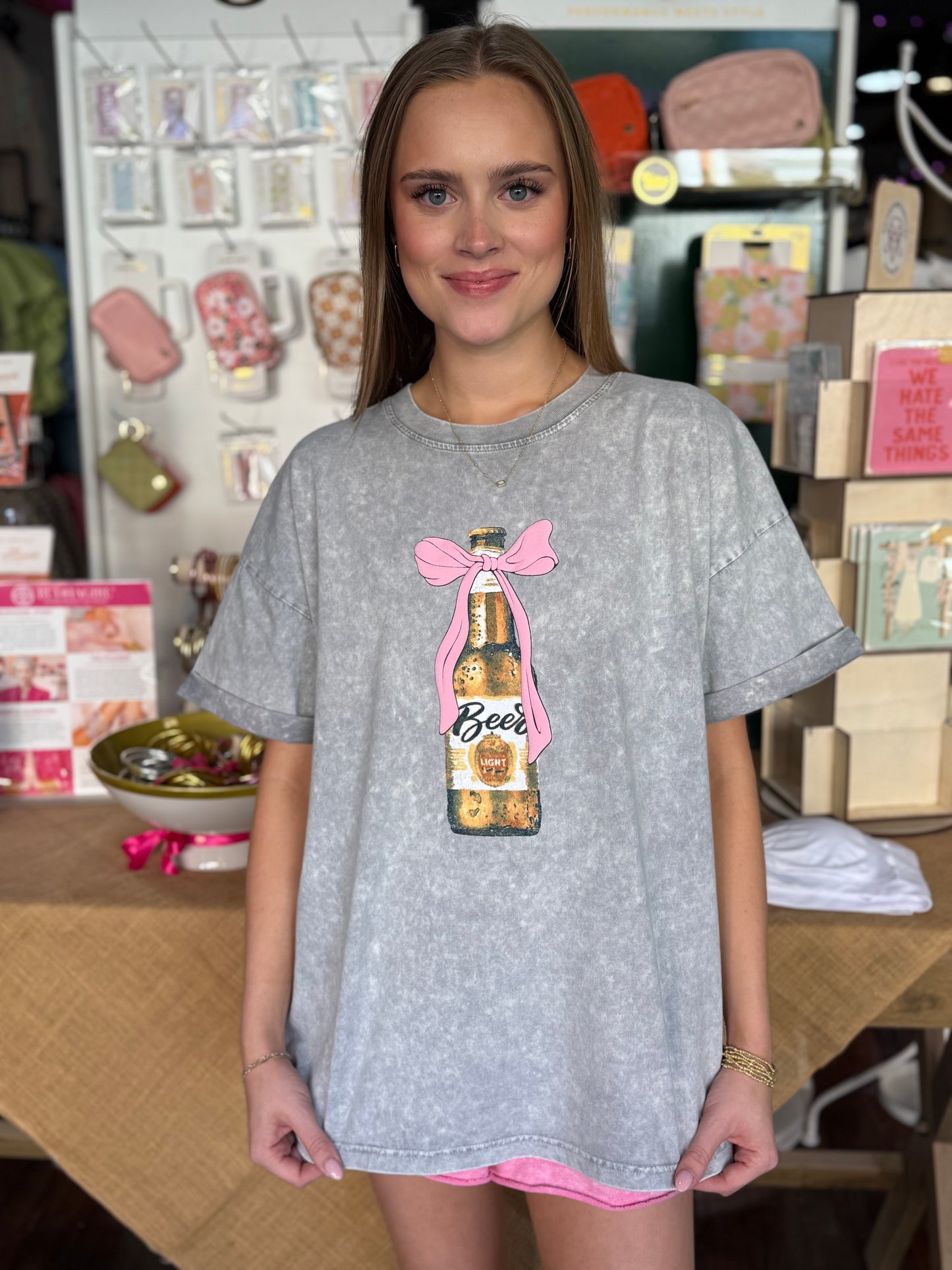 Beer Puff Bow Graphic