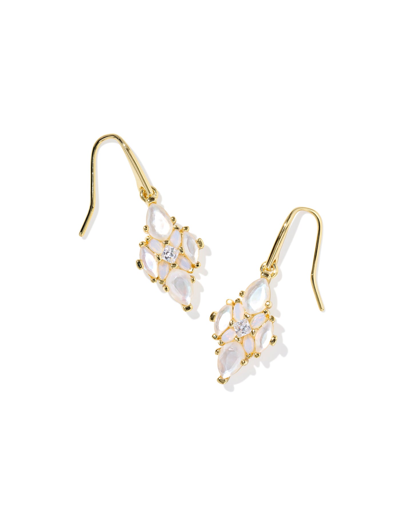 Abbie Crystal Drop Earrings - KS
