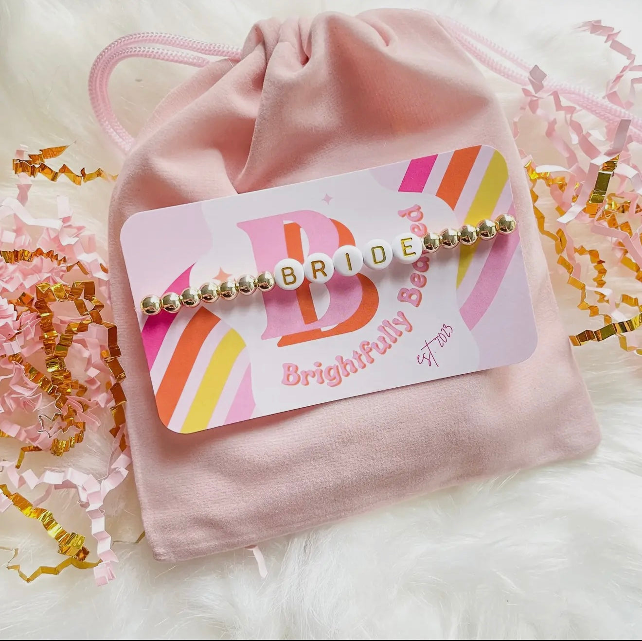 Bride Bracelet - Brightfully Beaded