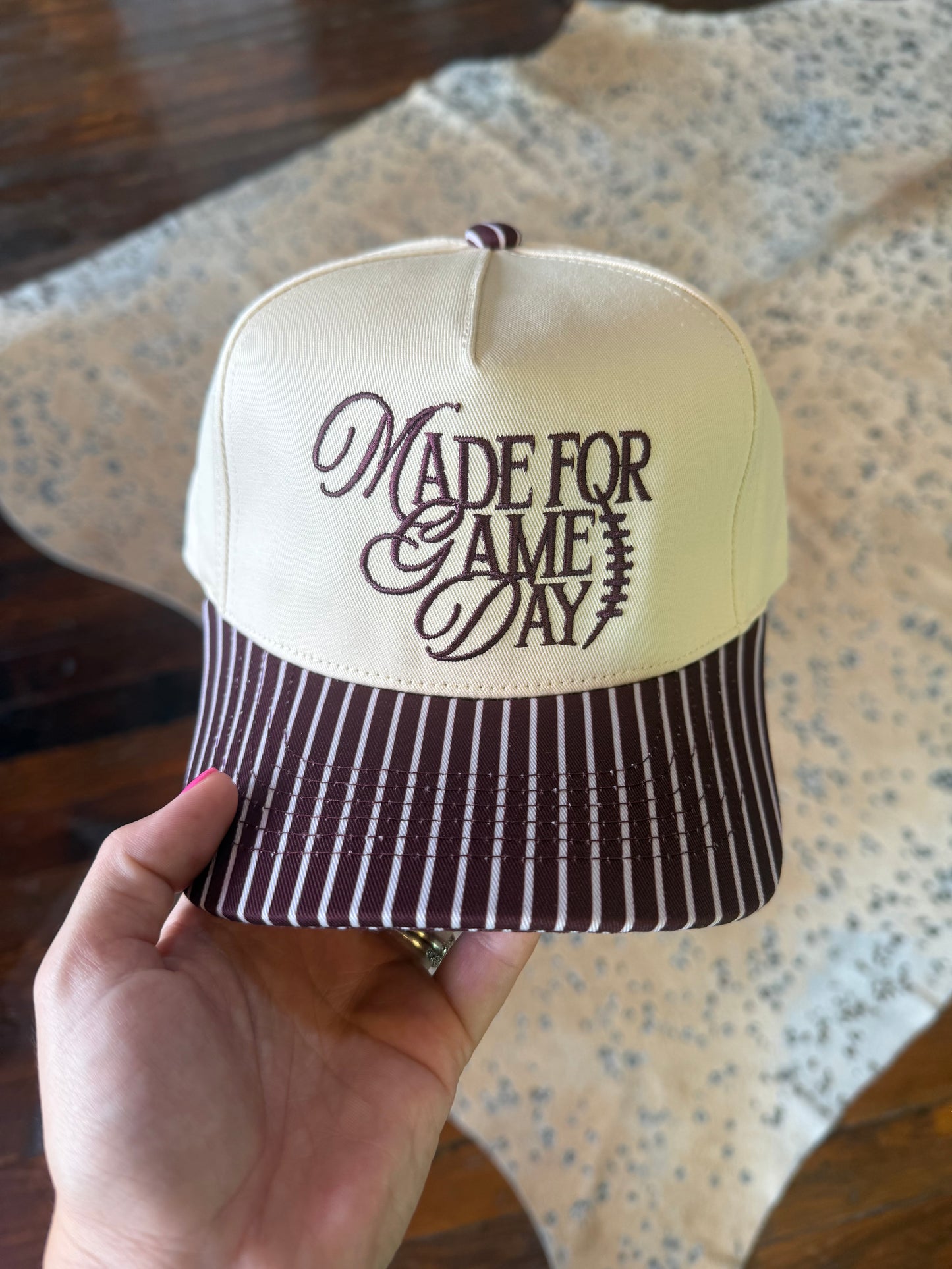 Made For Game Day Maroon Trucker Hat