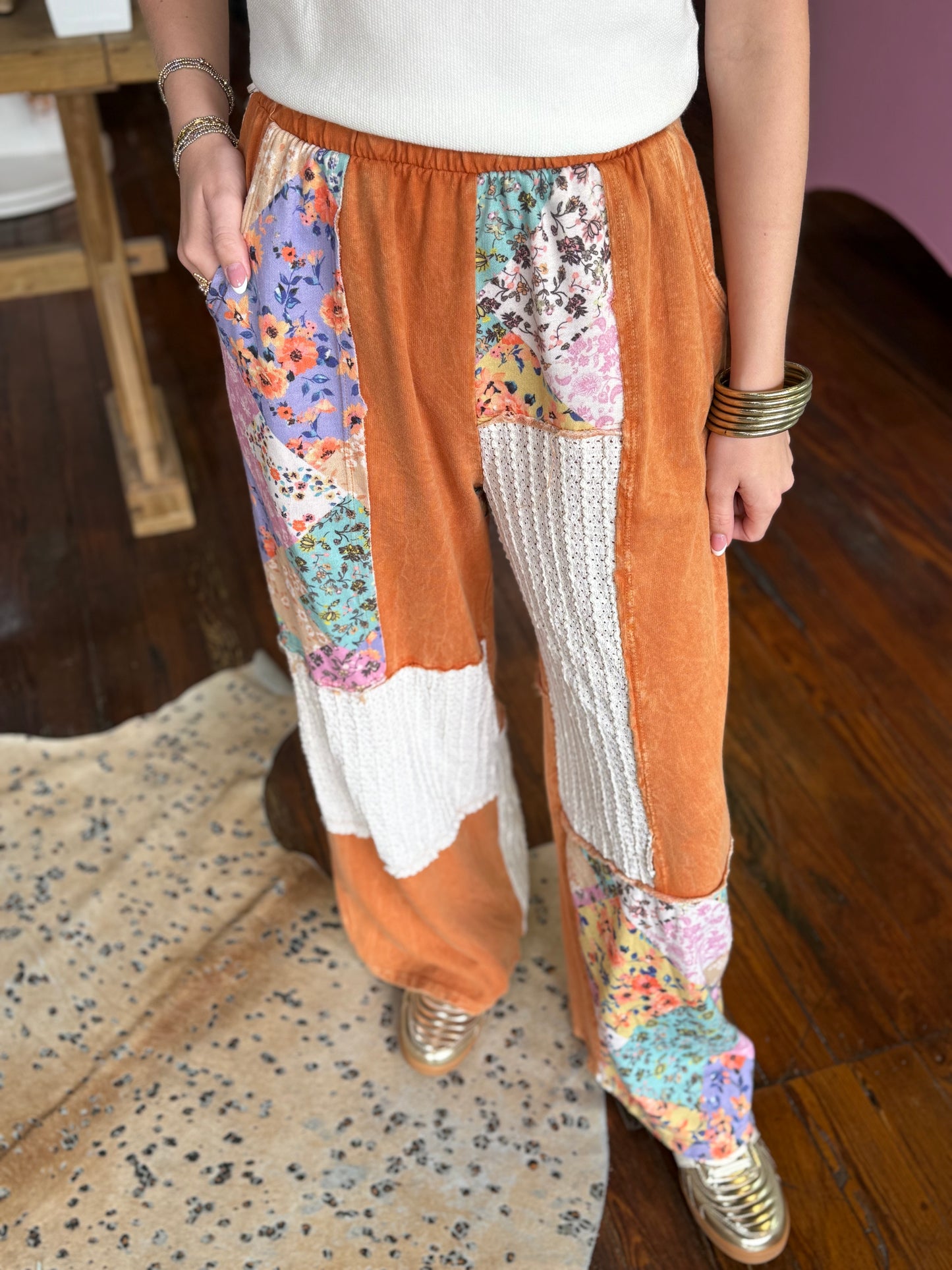 Trendsetter Boho Pants in Butterscotch