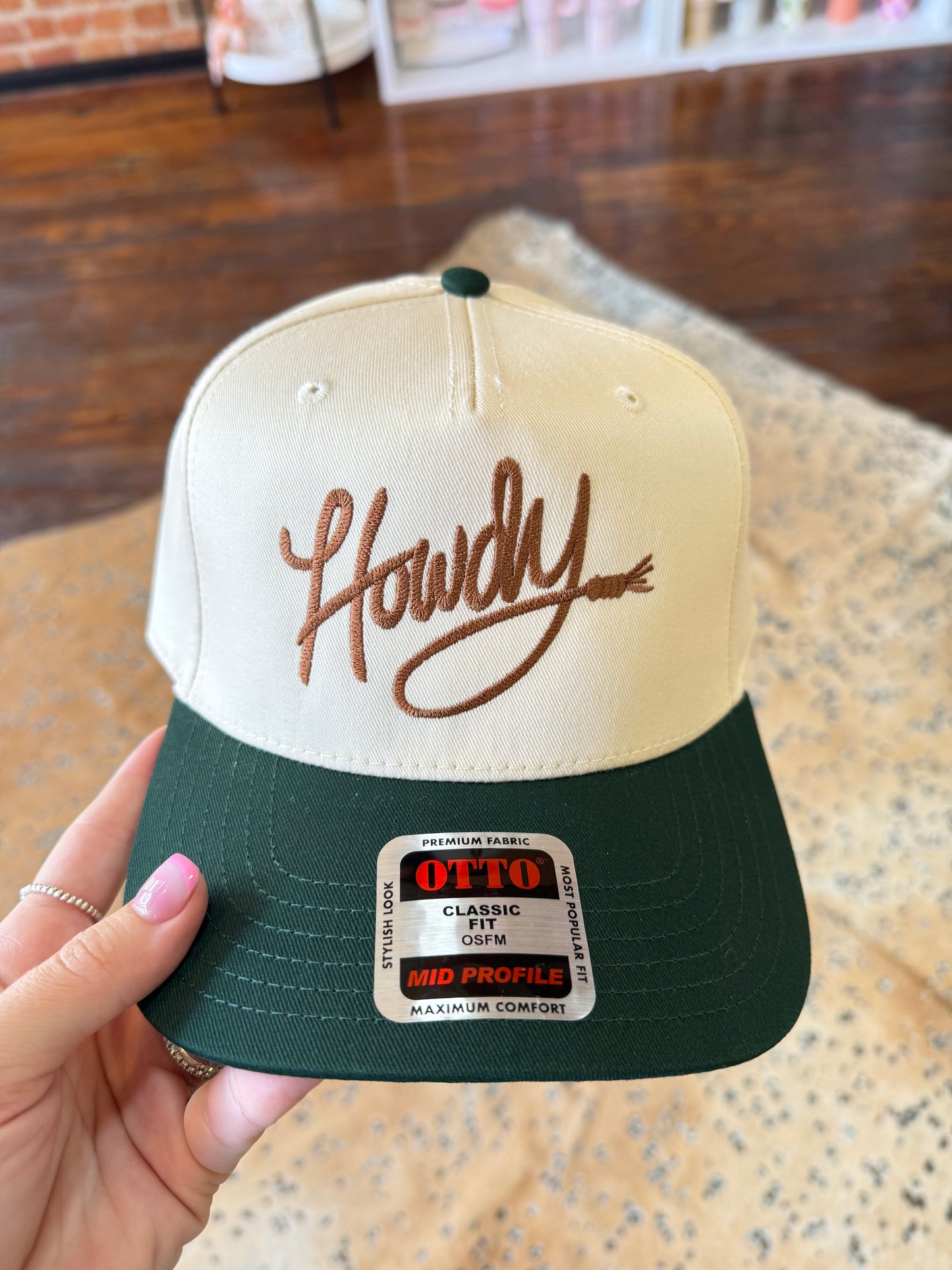 Howdy Two-Tone Trucker Hat