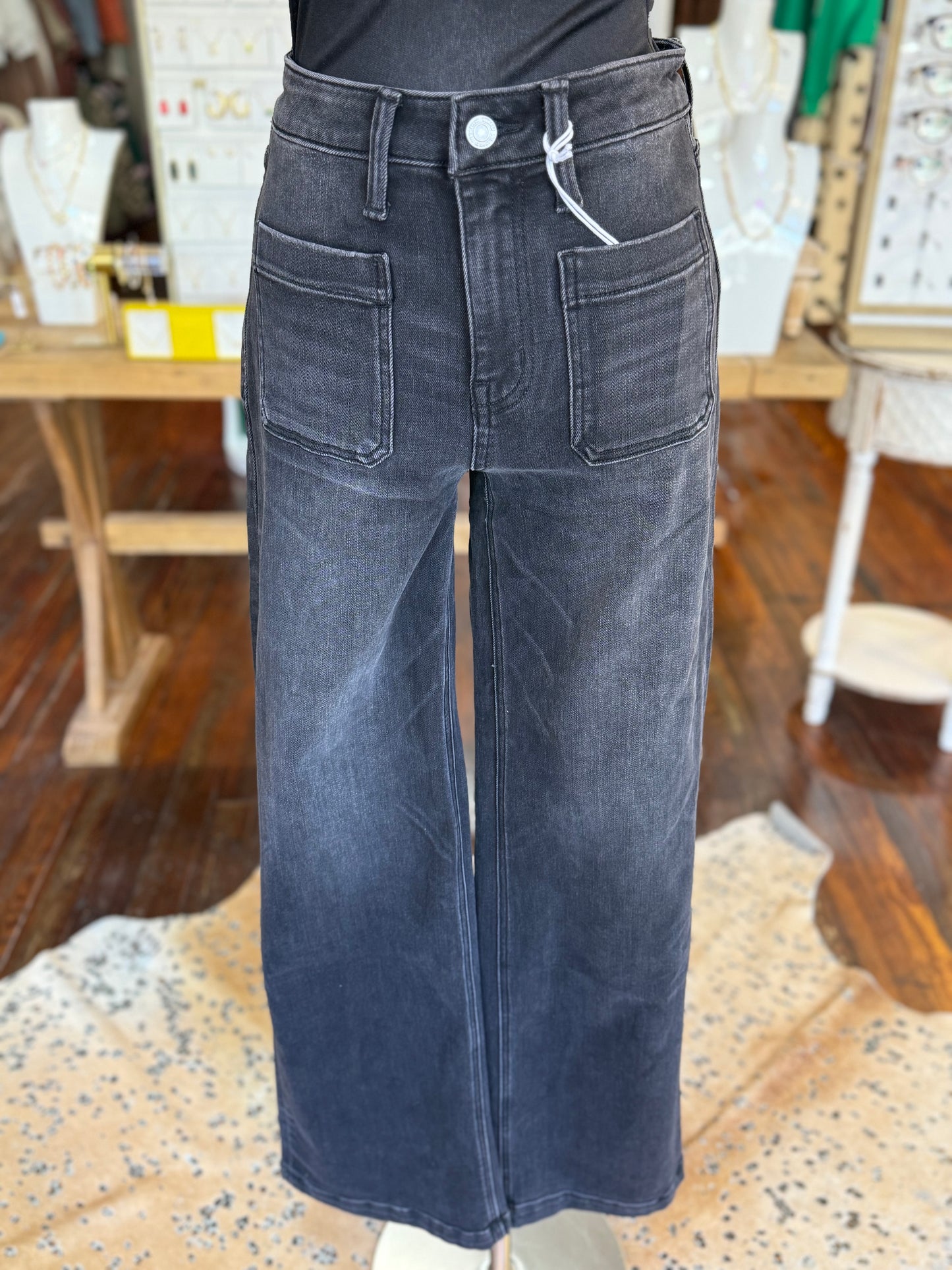 Engross High Rise Wide Trouser x Vervet