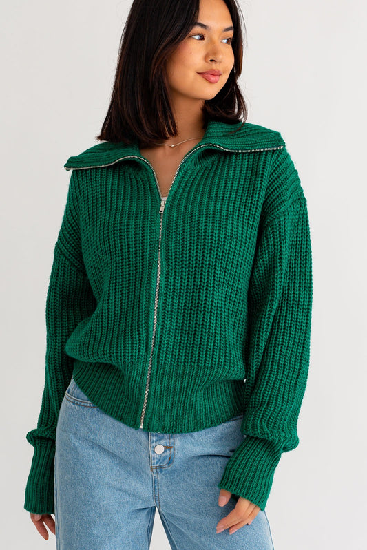 Chunky Cute Sweater Jacket