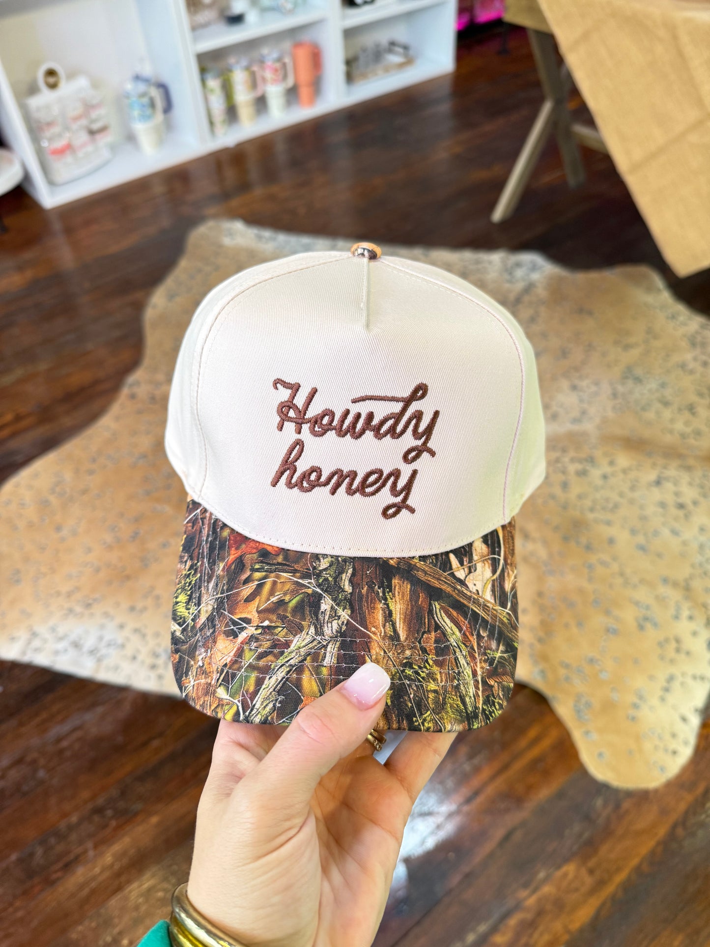Howdy Honey Camo Trucker Hat