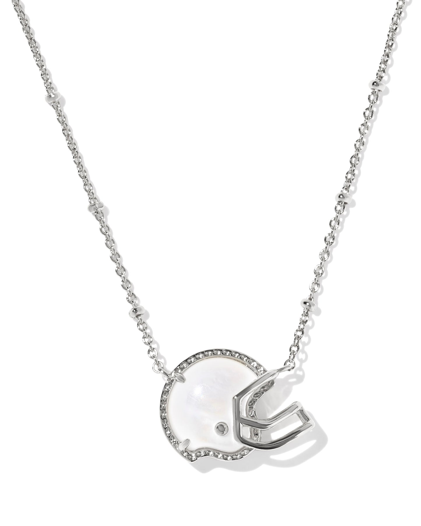 Football Helmet Pendant Necklace - KS