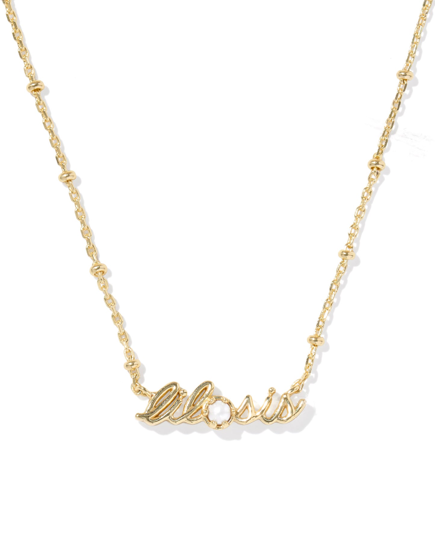 Lil Sis Short Pendant Necklace - KS