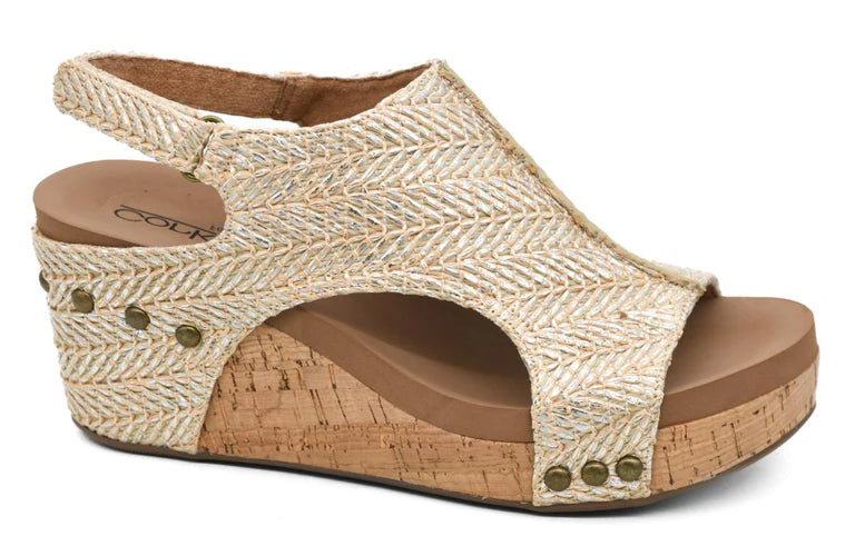 Corkys Carley Raffia All Sandals