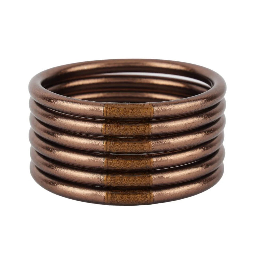 Meteorite All Weather Bangles (Set of 6) - Serenity Prayer BuDhaGirl