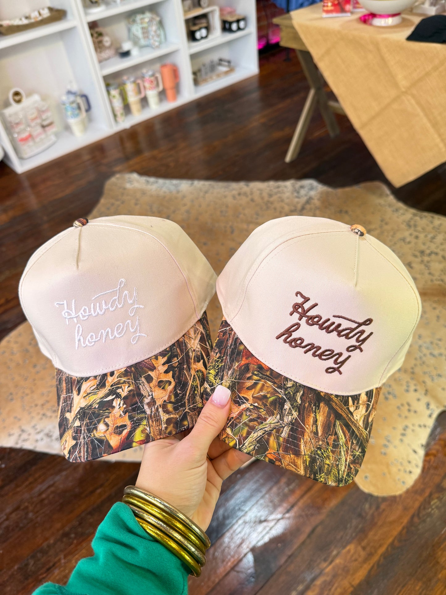 Howdy Honey Camo Trucker Hat