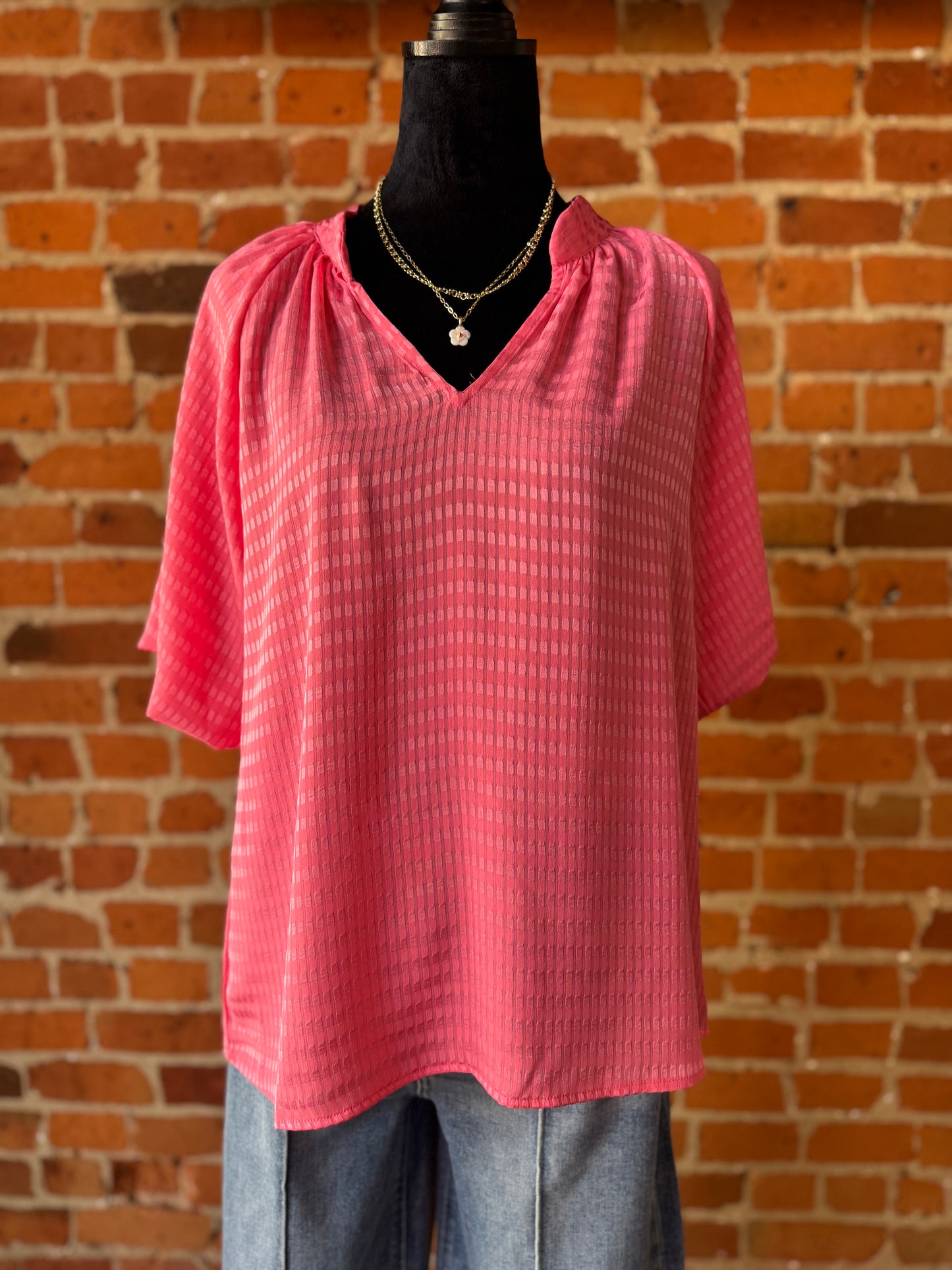 Peony Pink Top