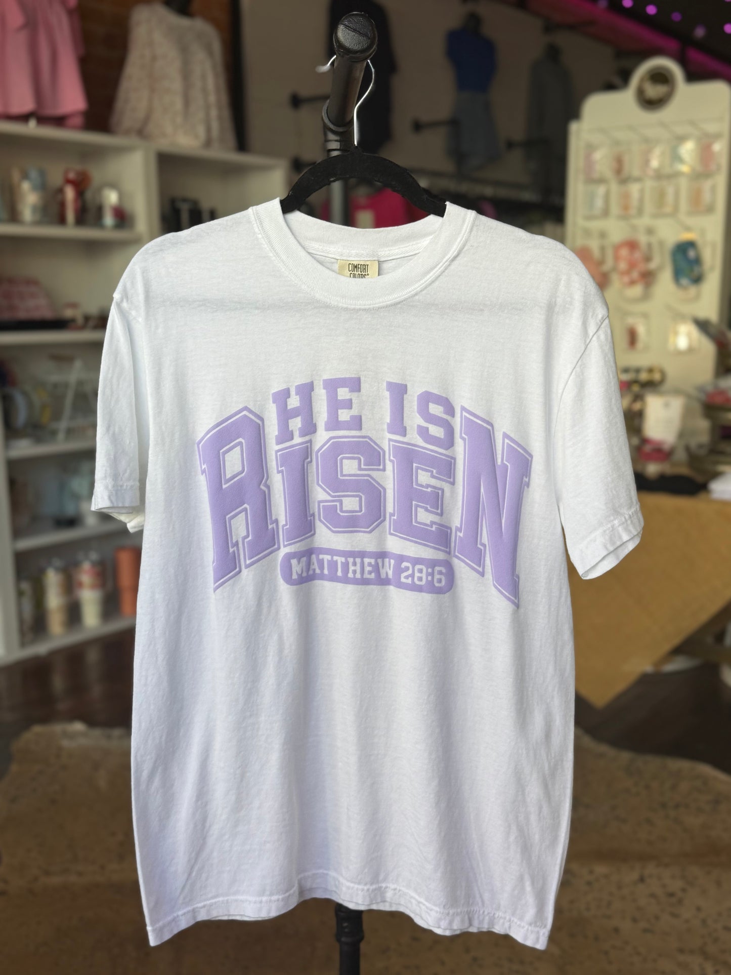 He Is Risen Puff Graphic