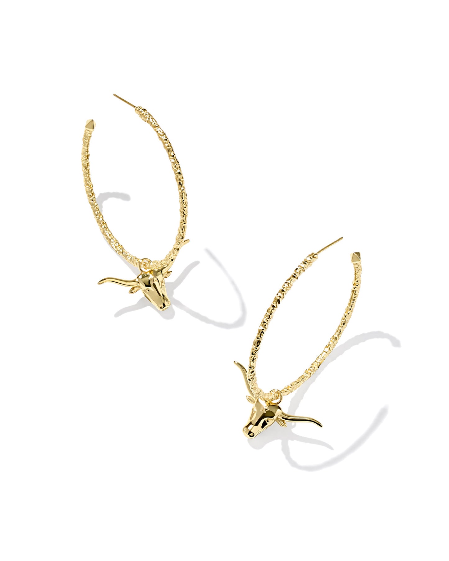 Longhorn Hoop Earrings - KS