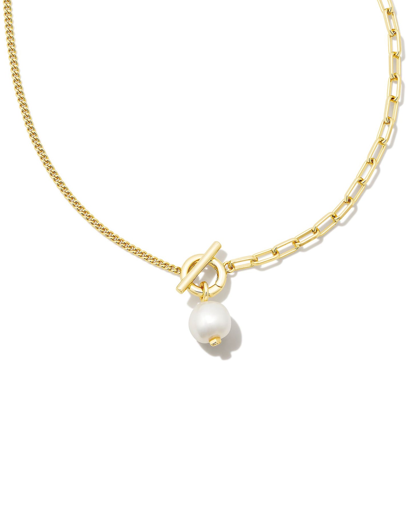 Leighton Pearl Chain Necklace - KS