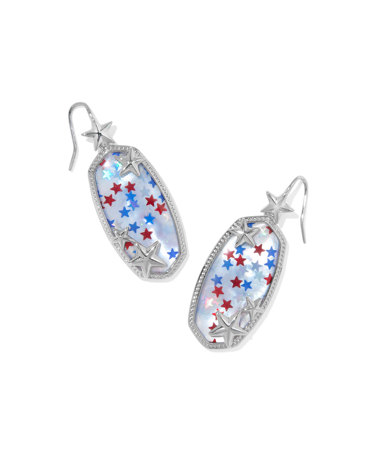 Elle Multi Star Drop Earrings - KS