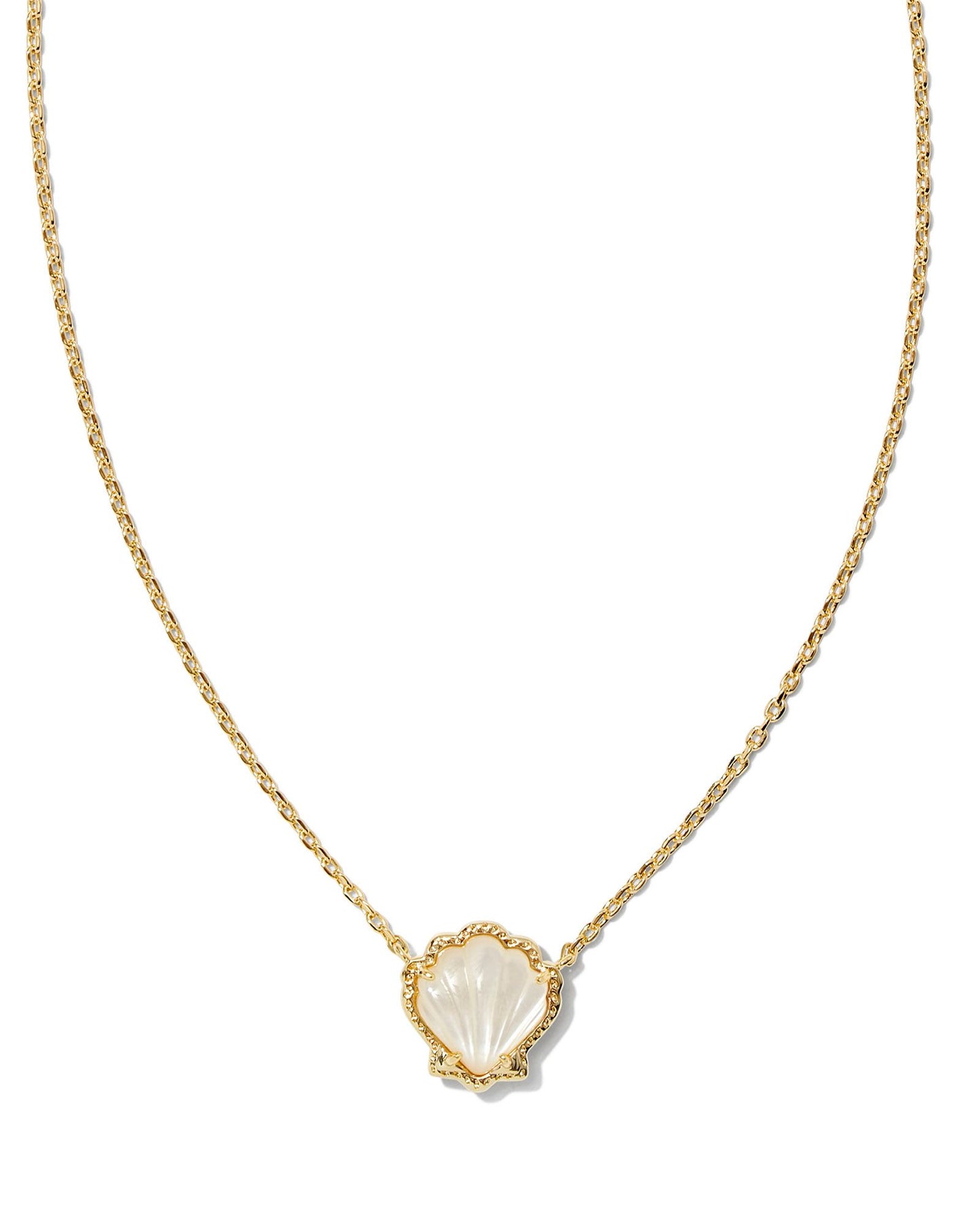 Brynne Shell Pendant Necklace - KS