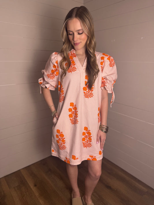 Orange Beach Vacay Dress