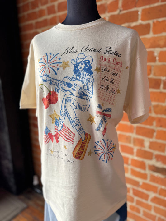Miss America Graphic Tee