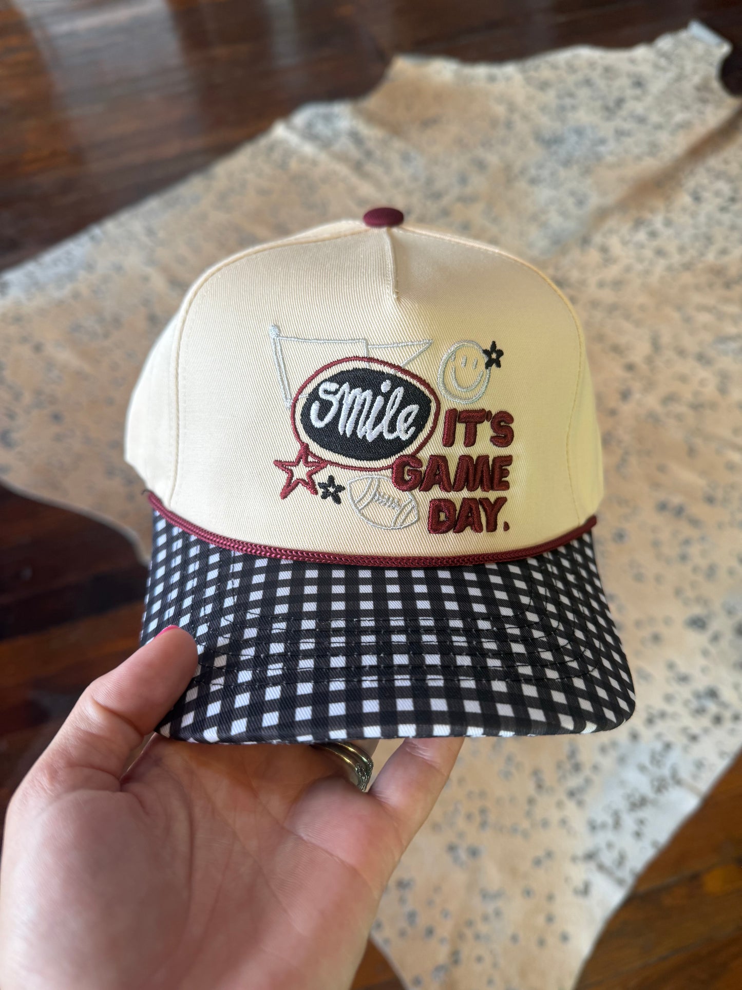Smile, It’s Game Day Trucker Hat