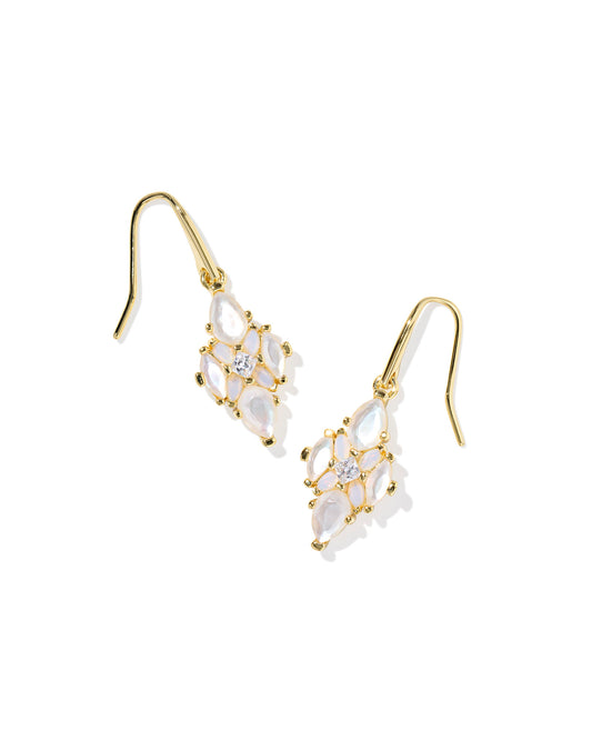Abbie Crystal Drop Earrings - KS