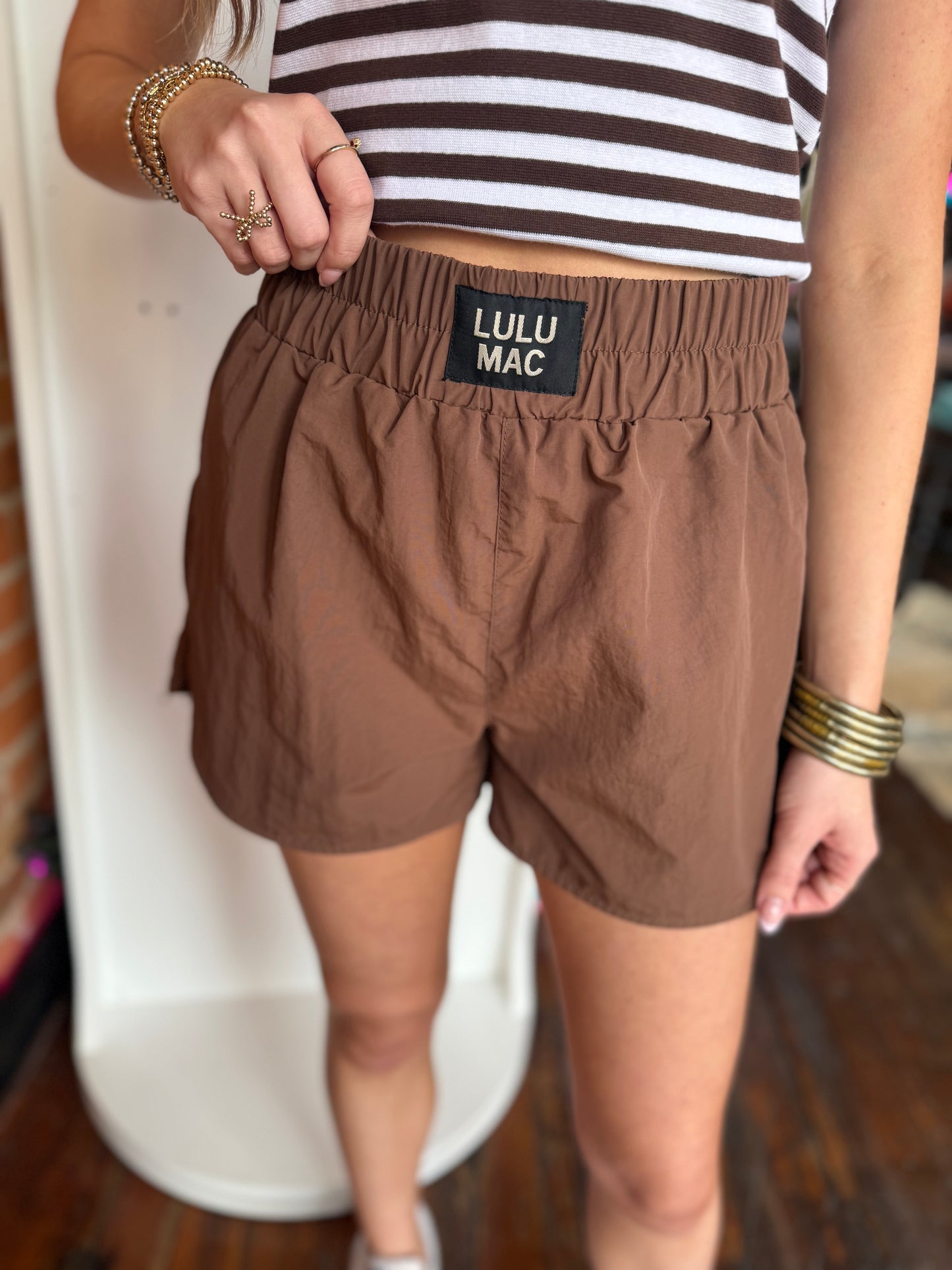Lulu Mac OG Brown Shorts