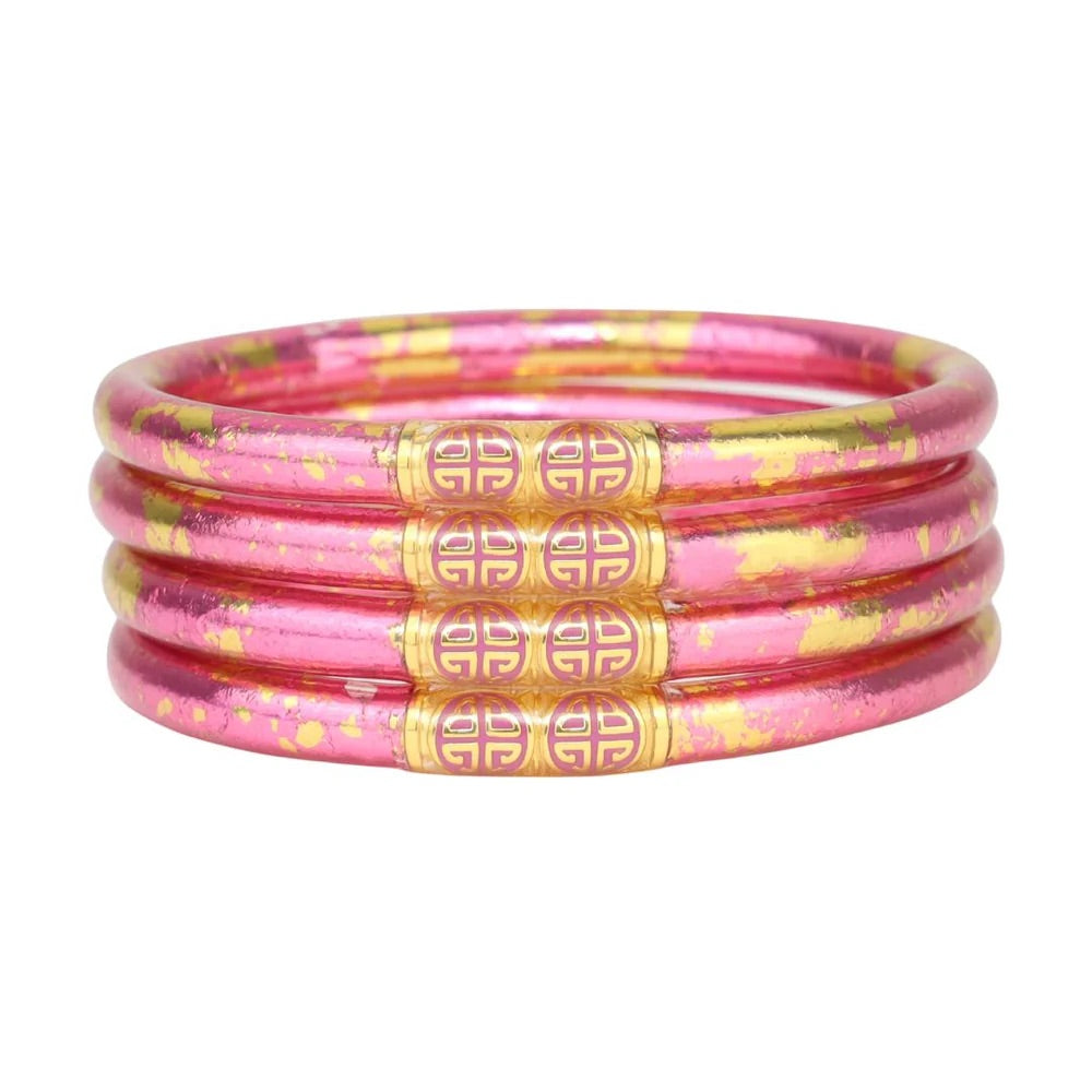 KOI Rose All Weather Bangles (Set of 4)