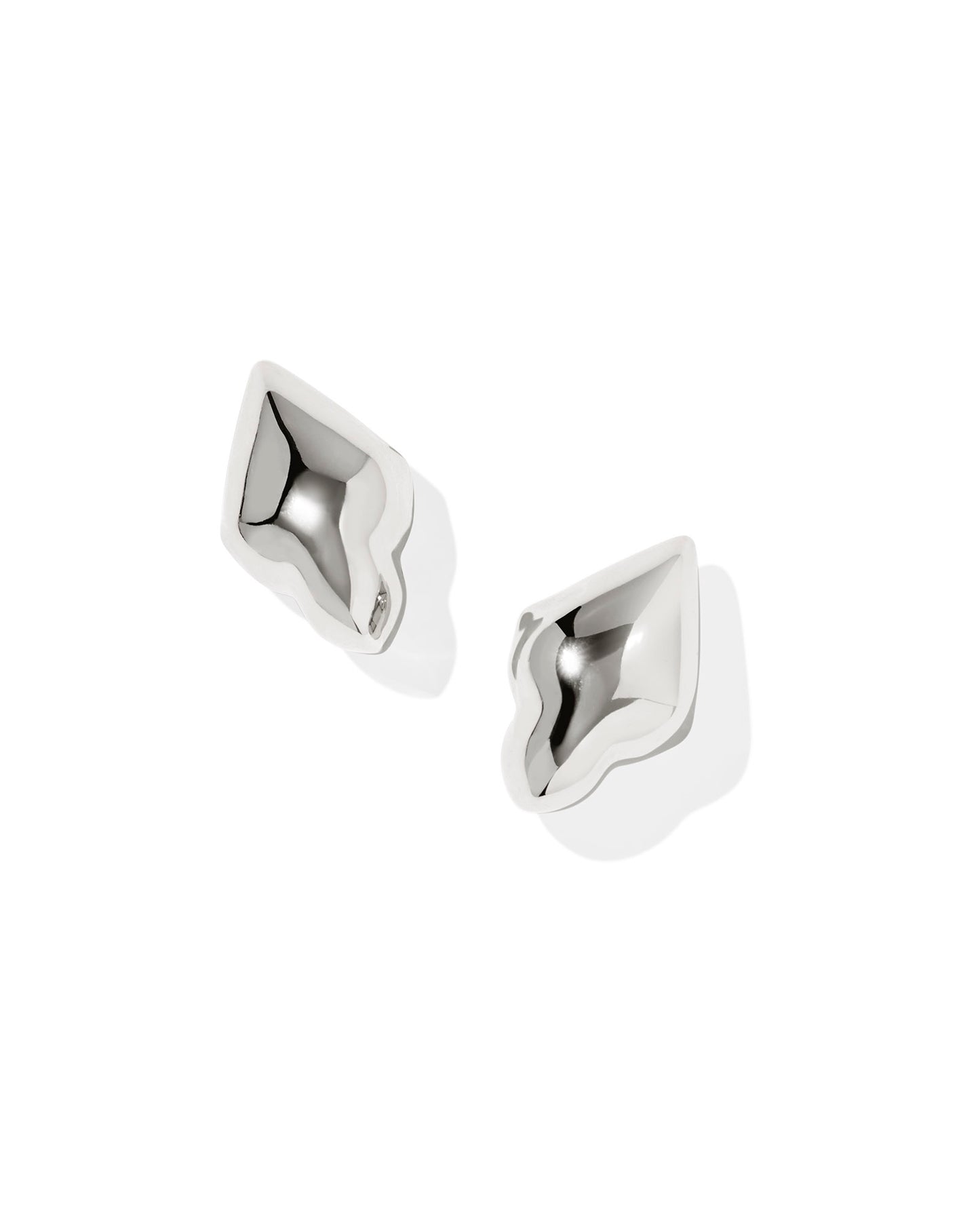 Adeline Metal Stud Earrings - KS