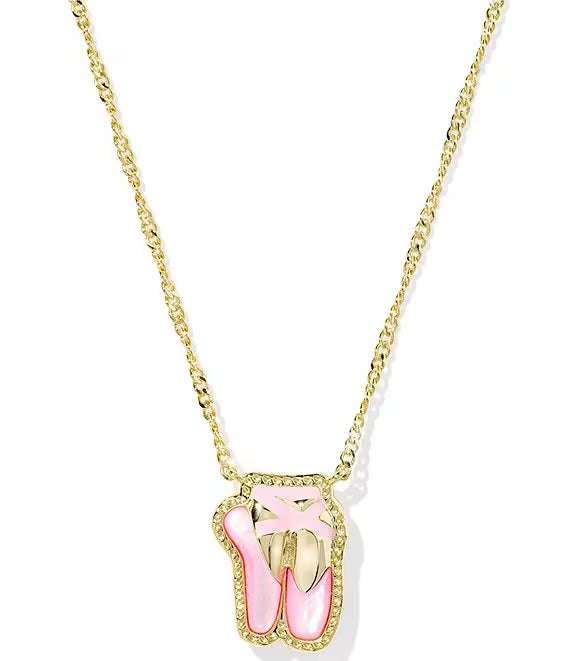 Ballet Short Pendant Necklace - KS