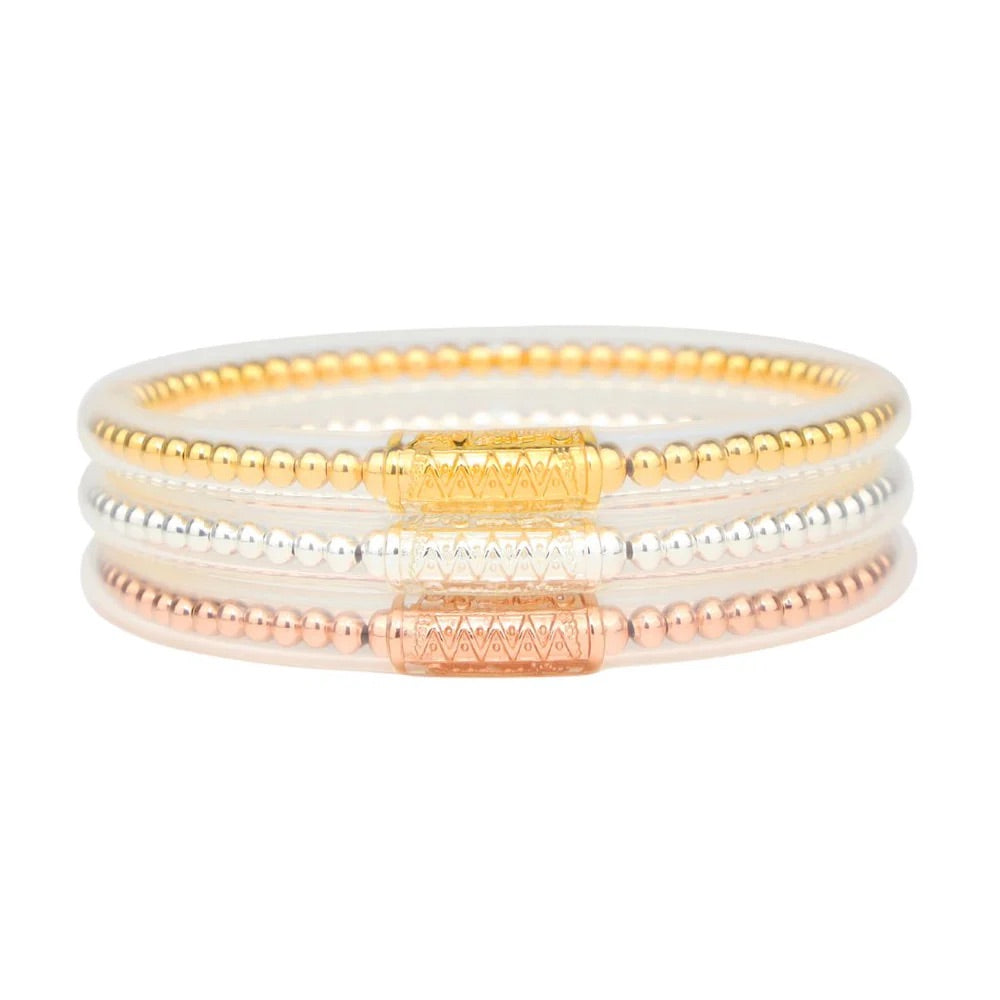 BIBI All Weather Bangles (Set of 3) - Serenity Prayer