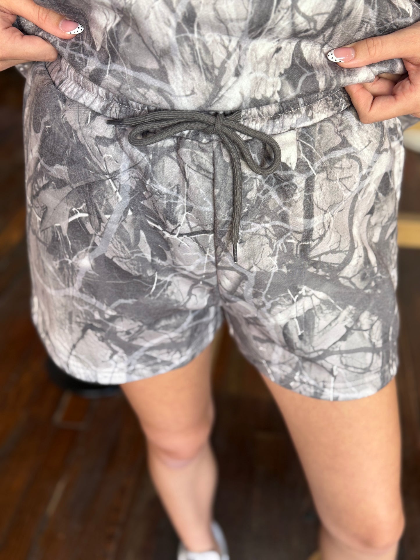 Blake Camo Sweat Shorts