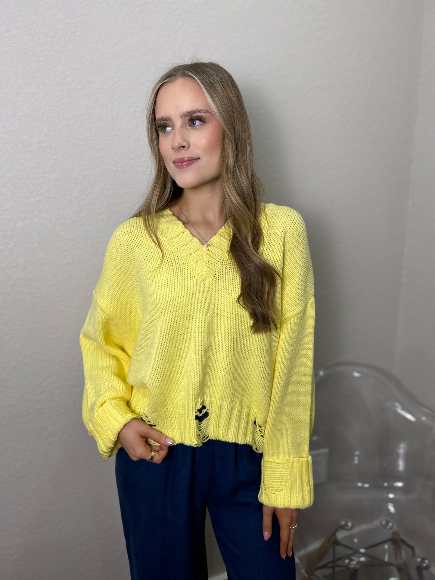Yellow Dandy Sweater