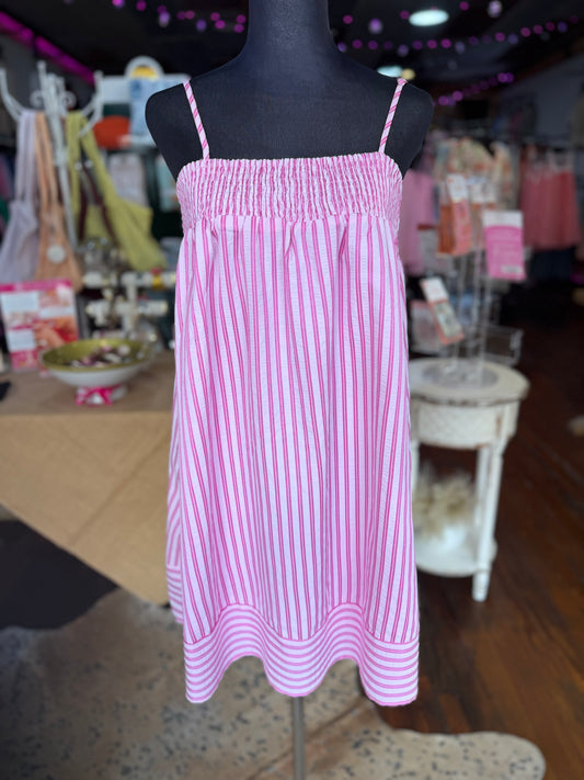 Pink Pony Club Striped Dress