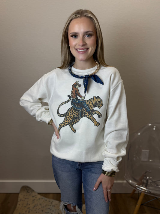 Cowboy Jaguar Sweatshirt