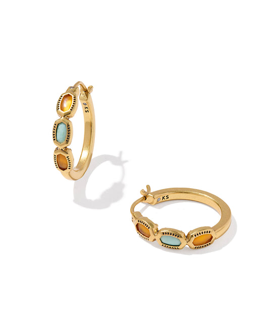 Mini Elisa Hoop Earrings - KS