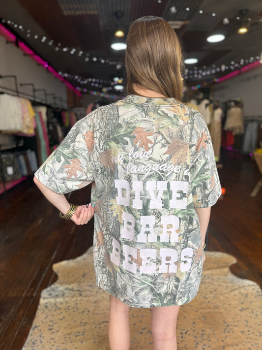 Dive Bar Camo Graphic