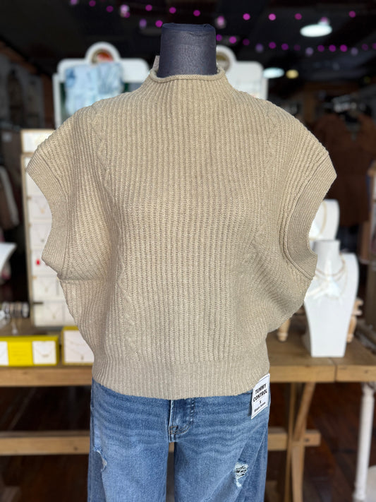 Mocha Mousse Sweater Top