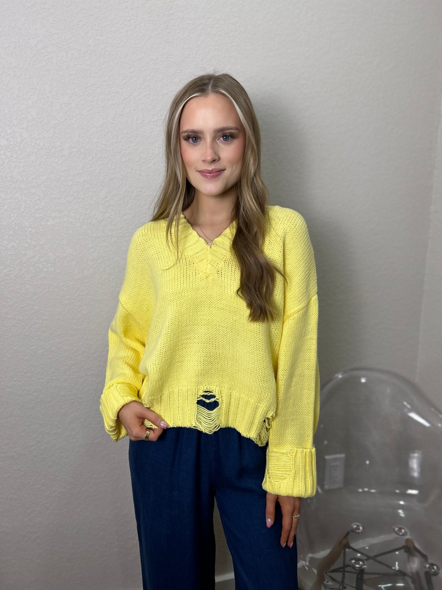 Yellow Dandy Sweater