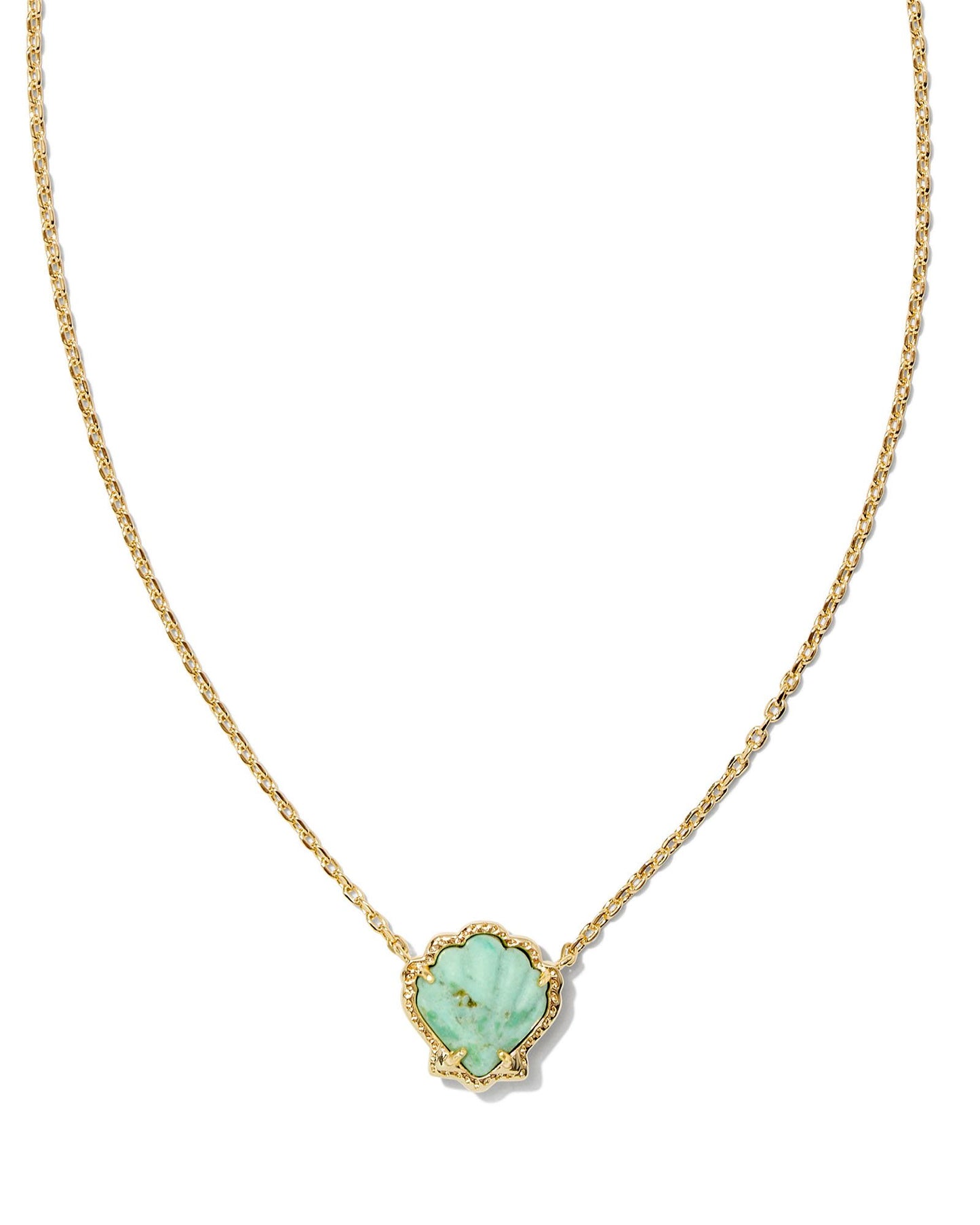 Brynne Shell Pendant Necklace - KS