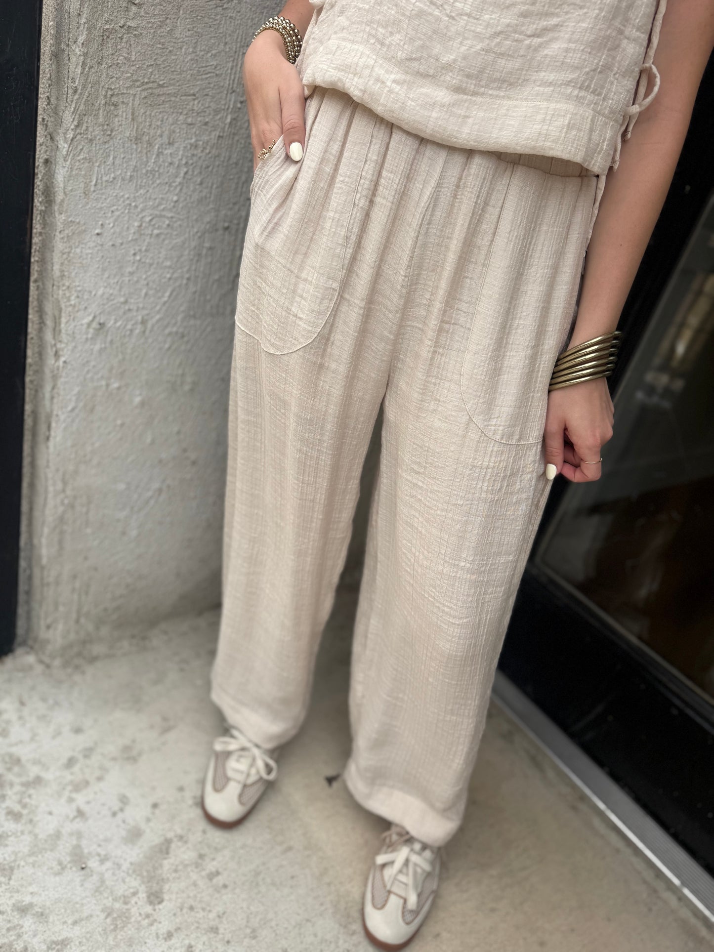 Natalie Textured Lounge Pants