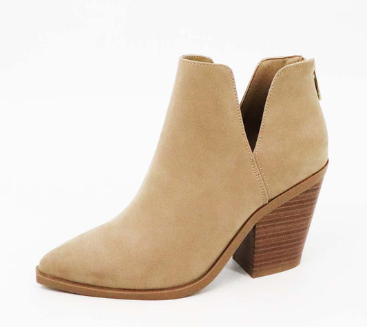 Upstream Booties in Taupe