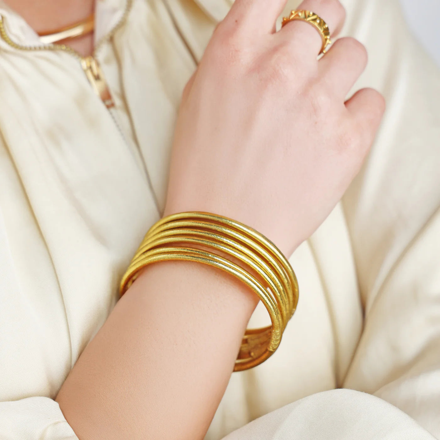 Aura Lumine All Weather Bangles (Set of 6) - BuDhaGirl