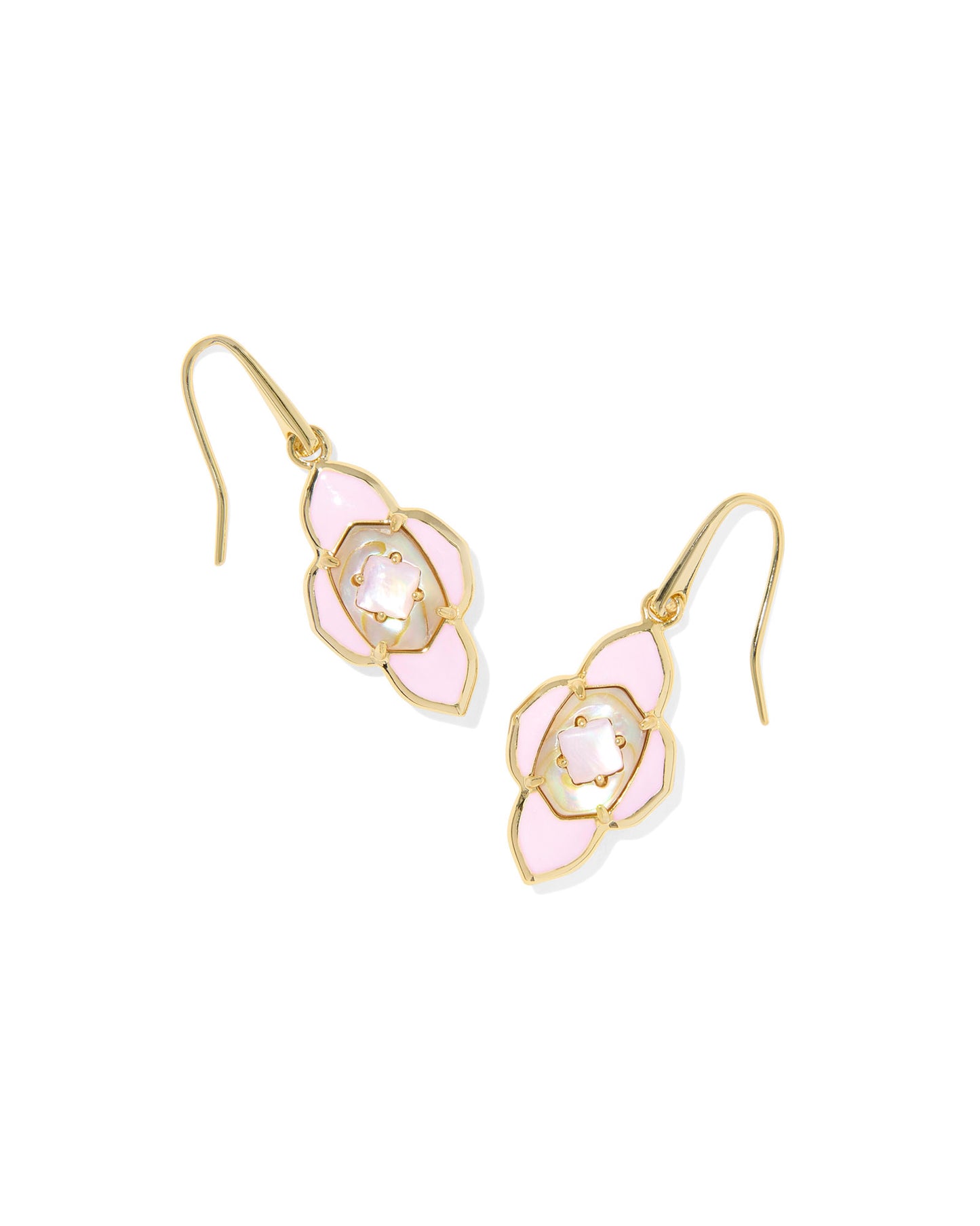 Abbie Medallion Small Drop Earrings - KS
