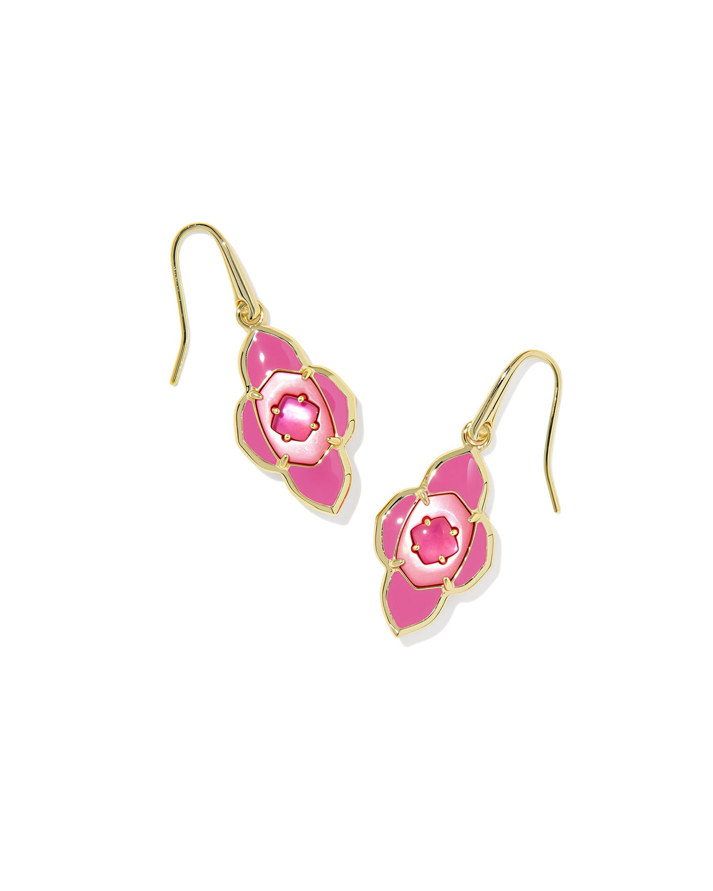 Abbie Medallion Small Drop Earrings - KS