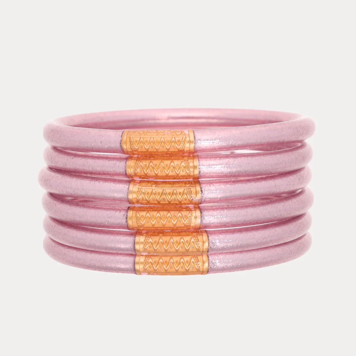 Ice Rose All Weather Bangles (Set of 6) - BuDhaGirl