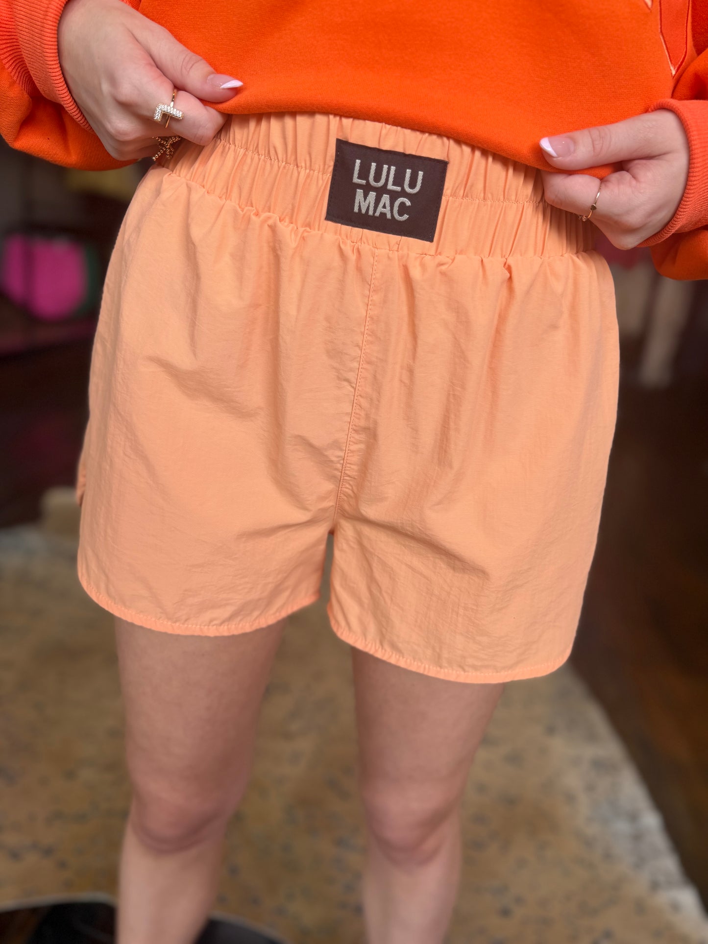 Lulu Mac OG Cantaloupe Shorts